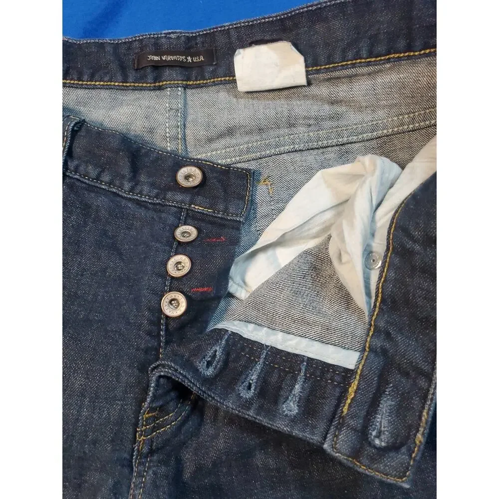 John Vartos Star USA Bowery Denim Jeans Pants Men's Size 33 Reg Cobrax Original